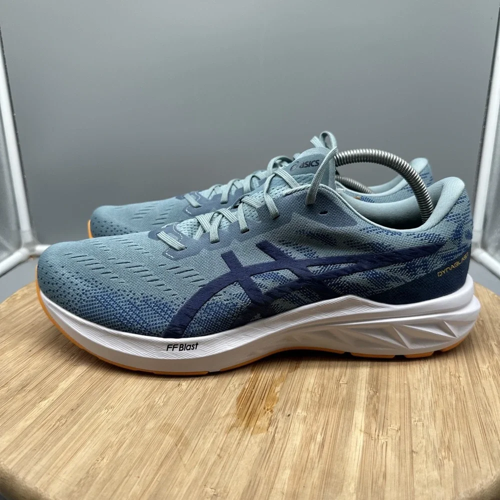 ASICS Dynablast 3 Running shoes Light Steel/DEEP Ocean Mens Size 13 New
